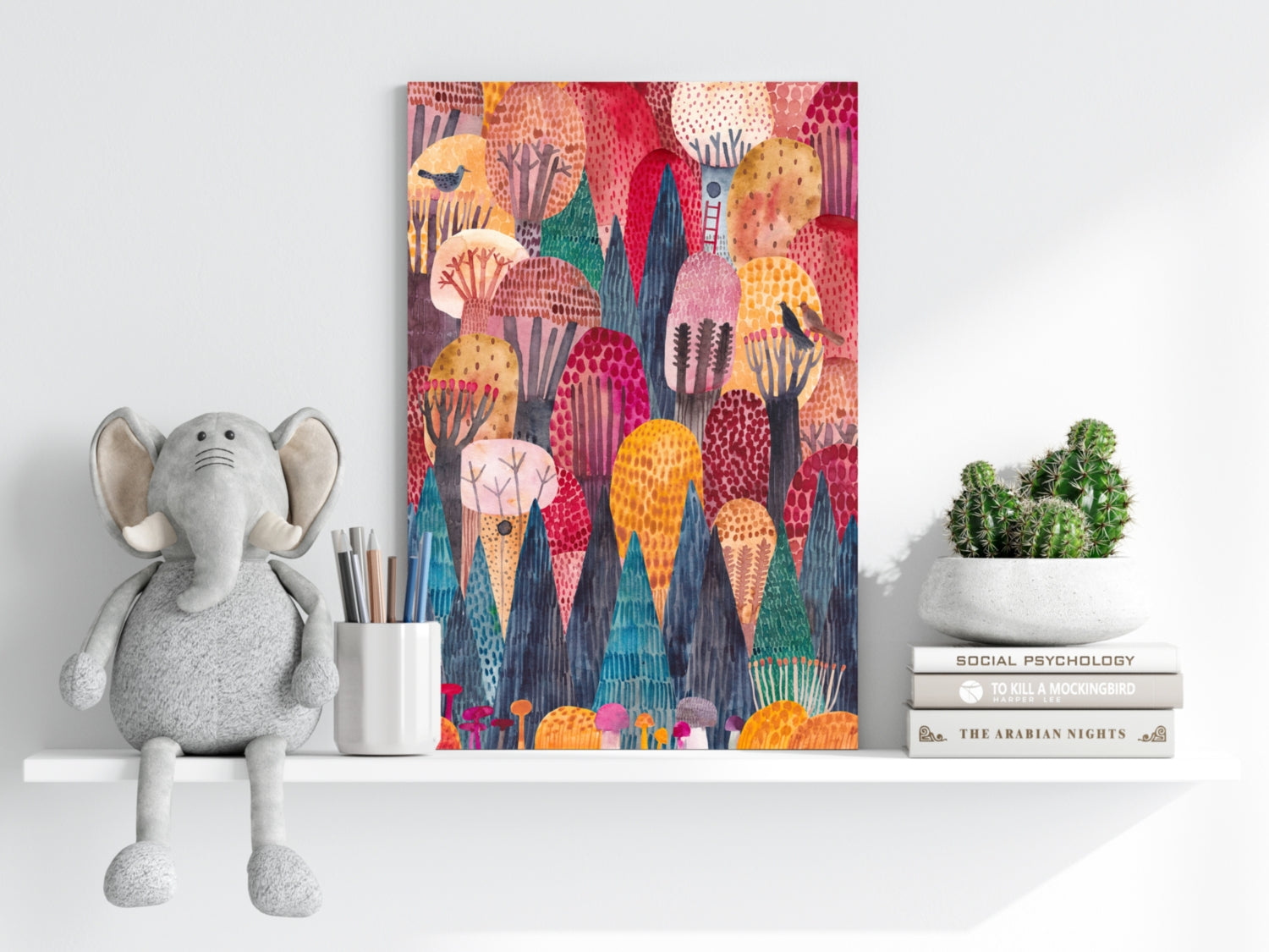 Kids Dream Aluminum Print.