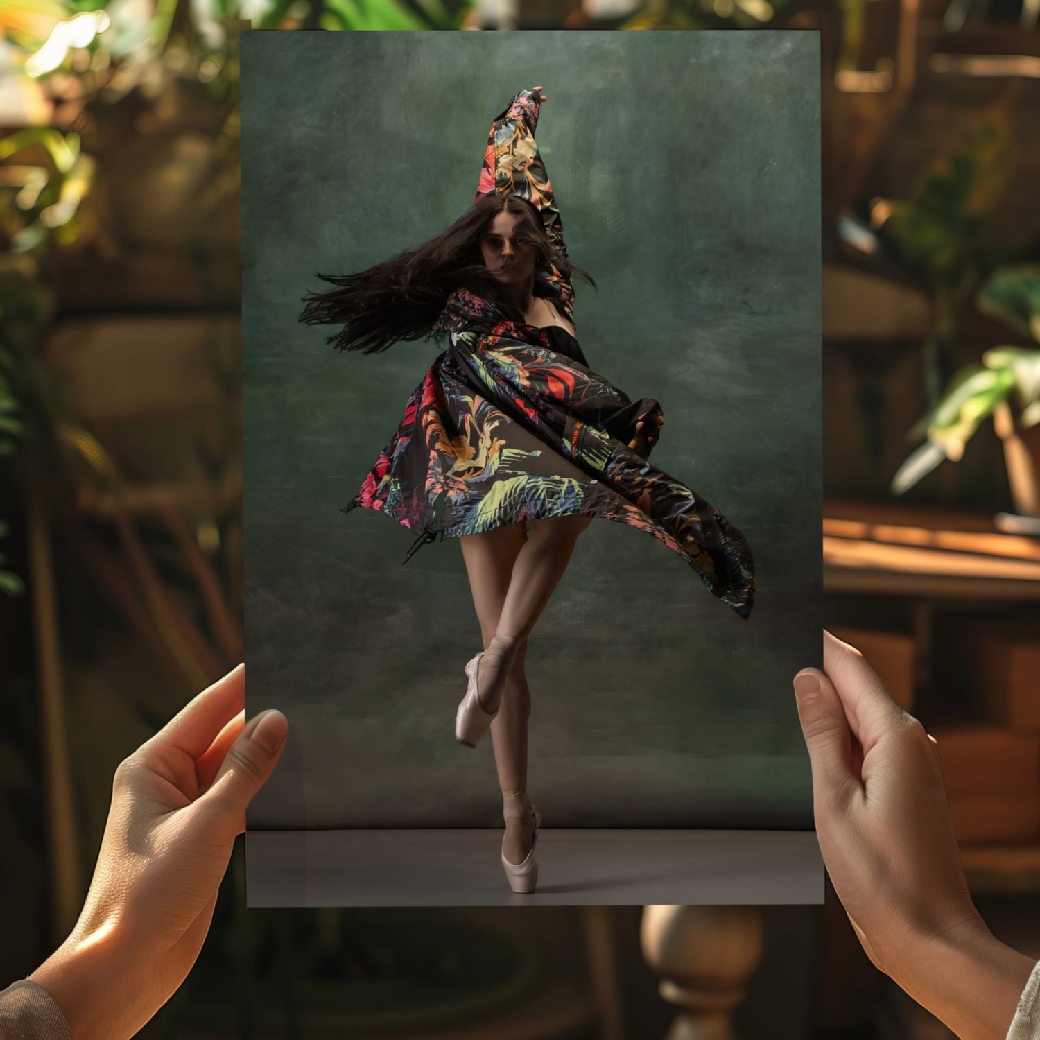 Ballet Dancer Aluminum Print.