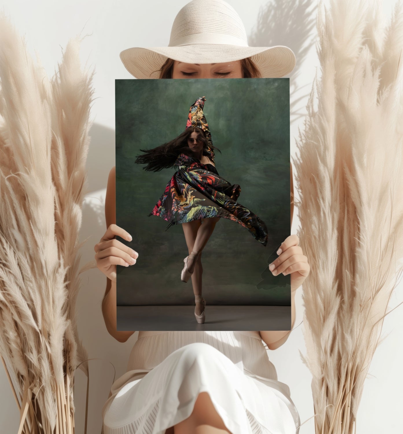 Ballet Dancer Aluminum Print.