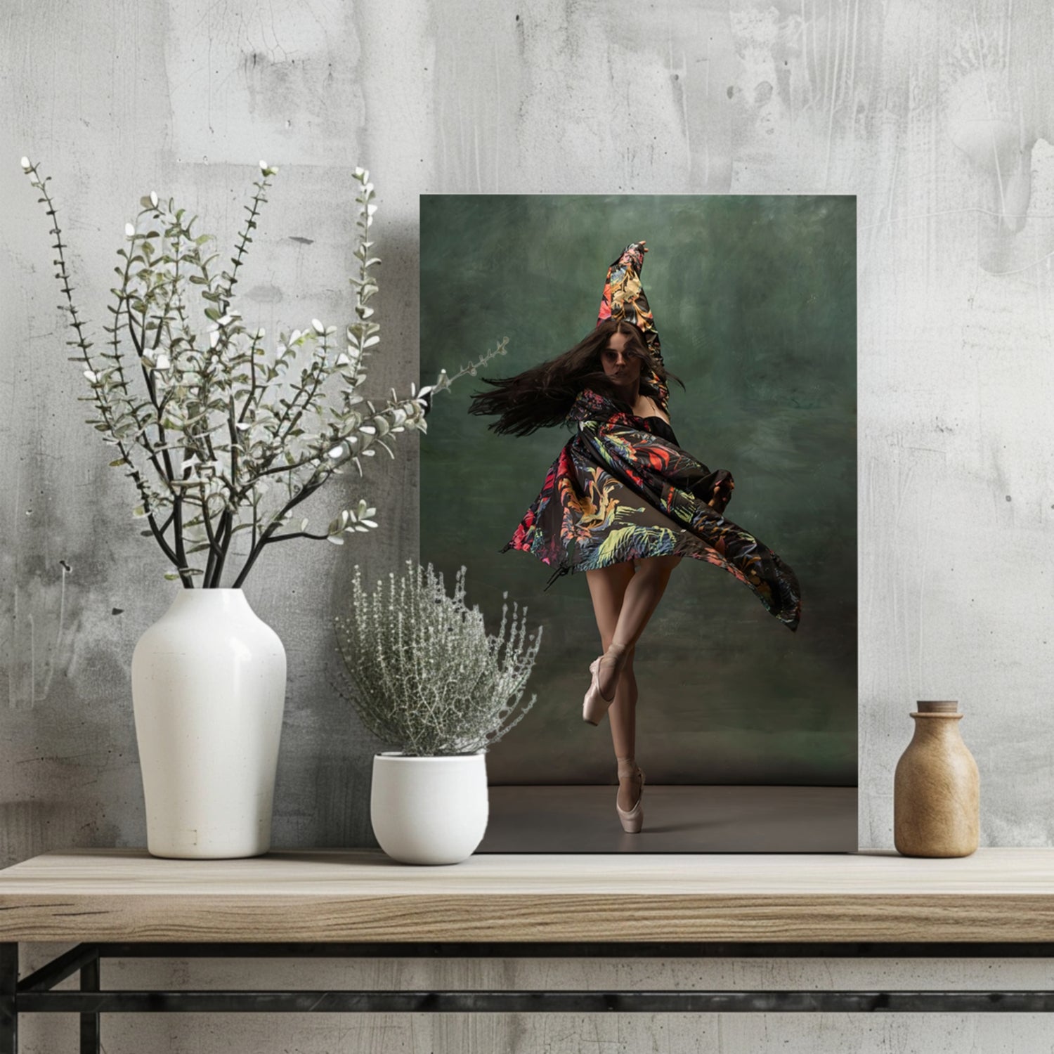 Ballet Dancer Aluminum Print.
