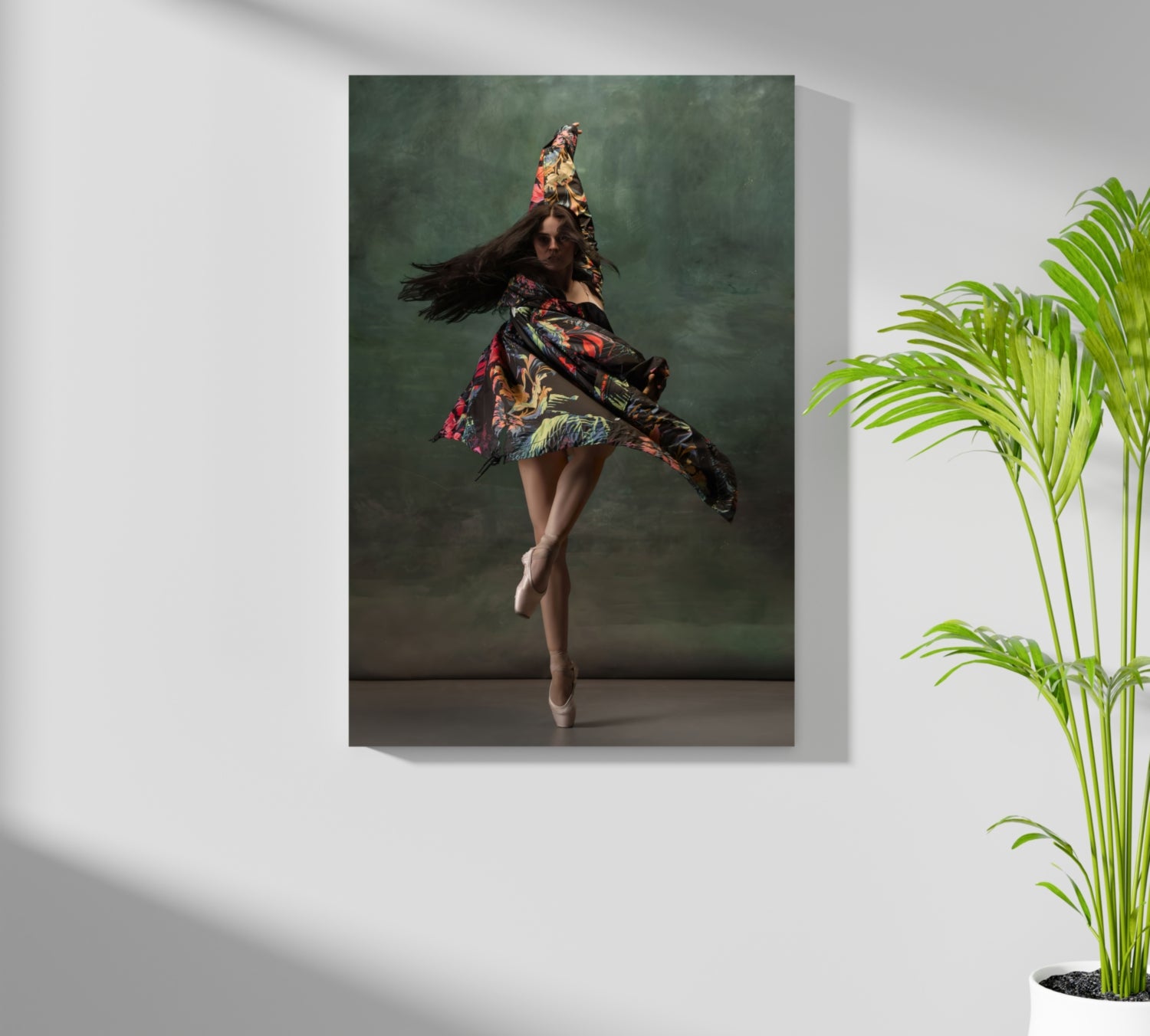 Ballet Dancer Aluminum Print.