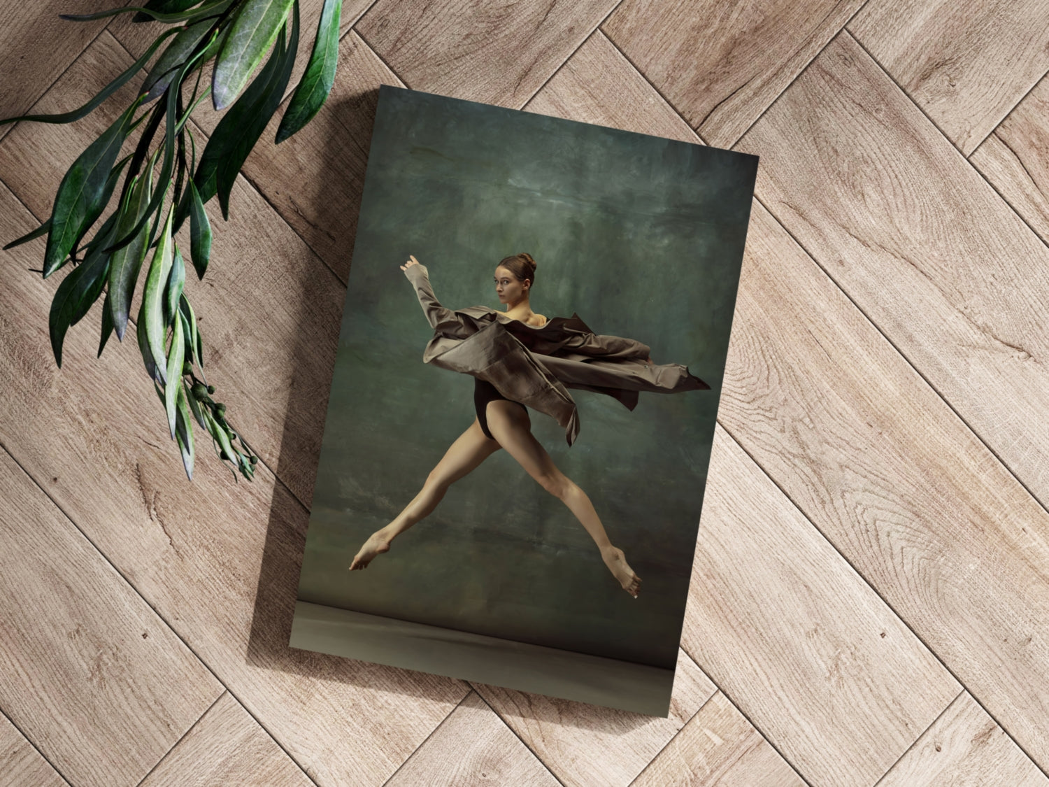 Ballet Dancer Aluminum Print.