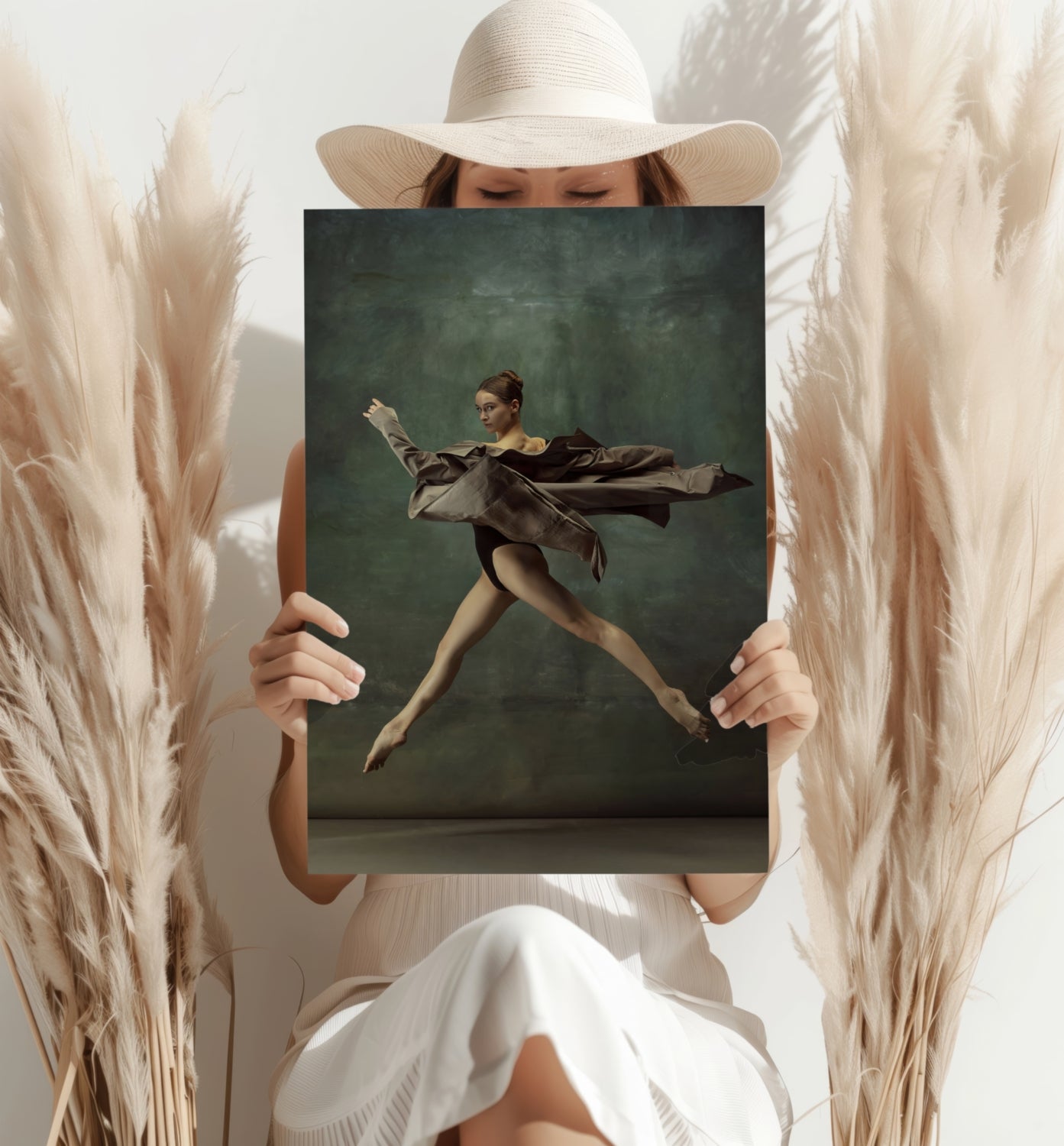 Ballet Dancer Aluminum Print.
