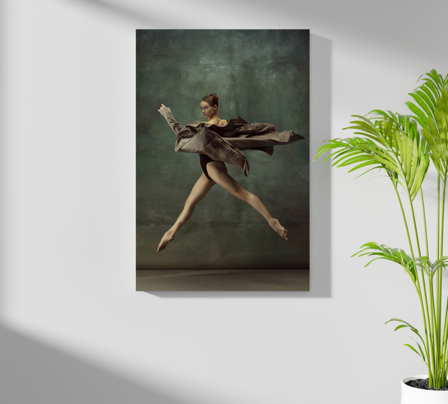 Ballet Dancer Aluminum Print.
