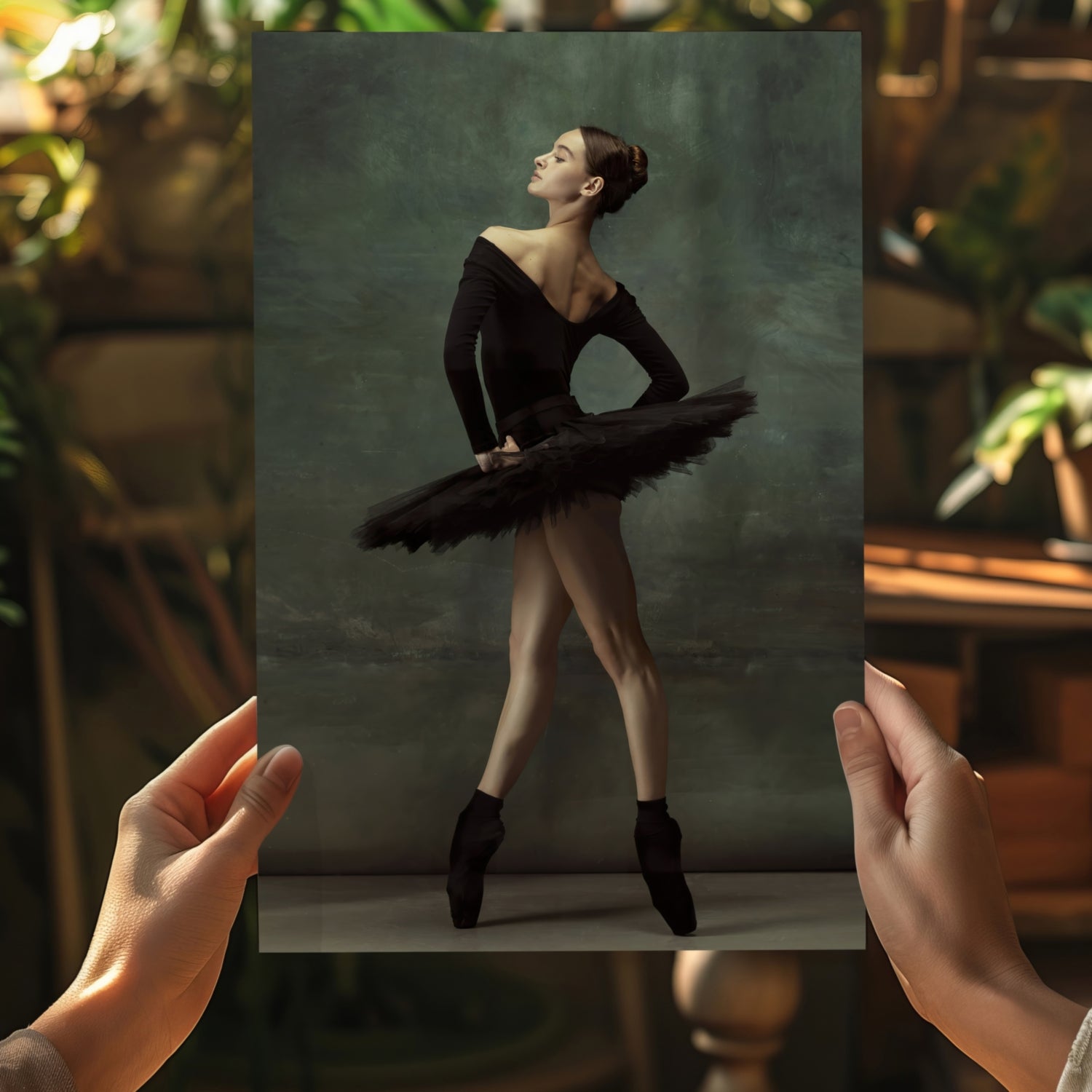 Ballet Dancer Aluminum Print.