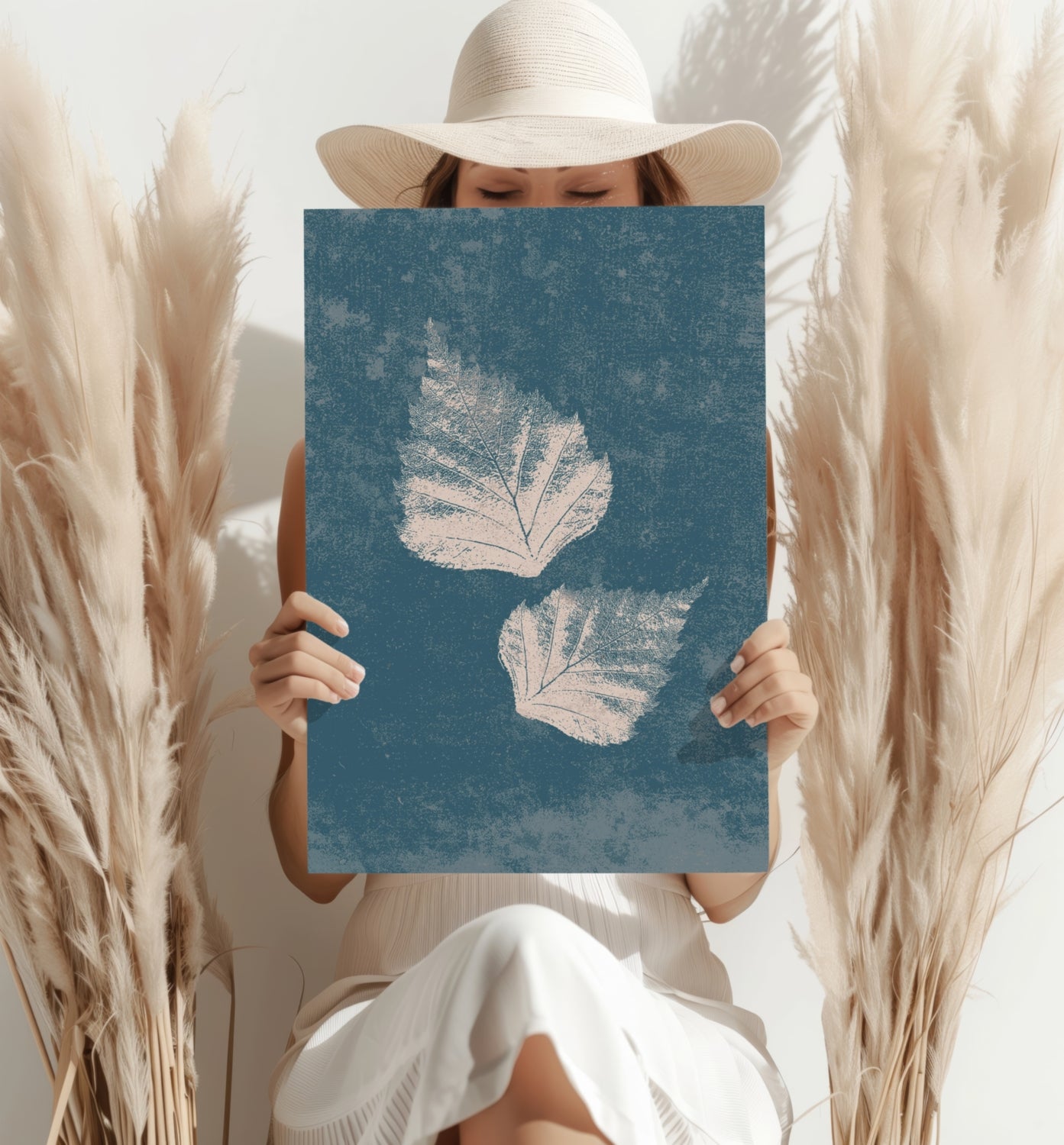 Leaves Aluminum Print.