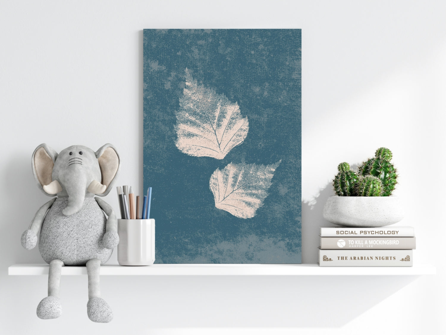 Leaves Aluminum Print.