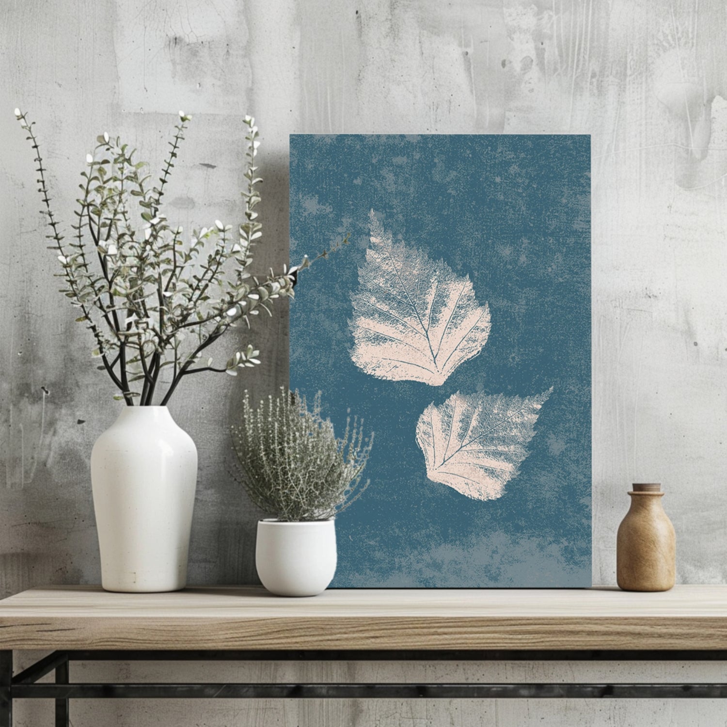 Leaves Aluminum Print.