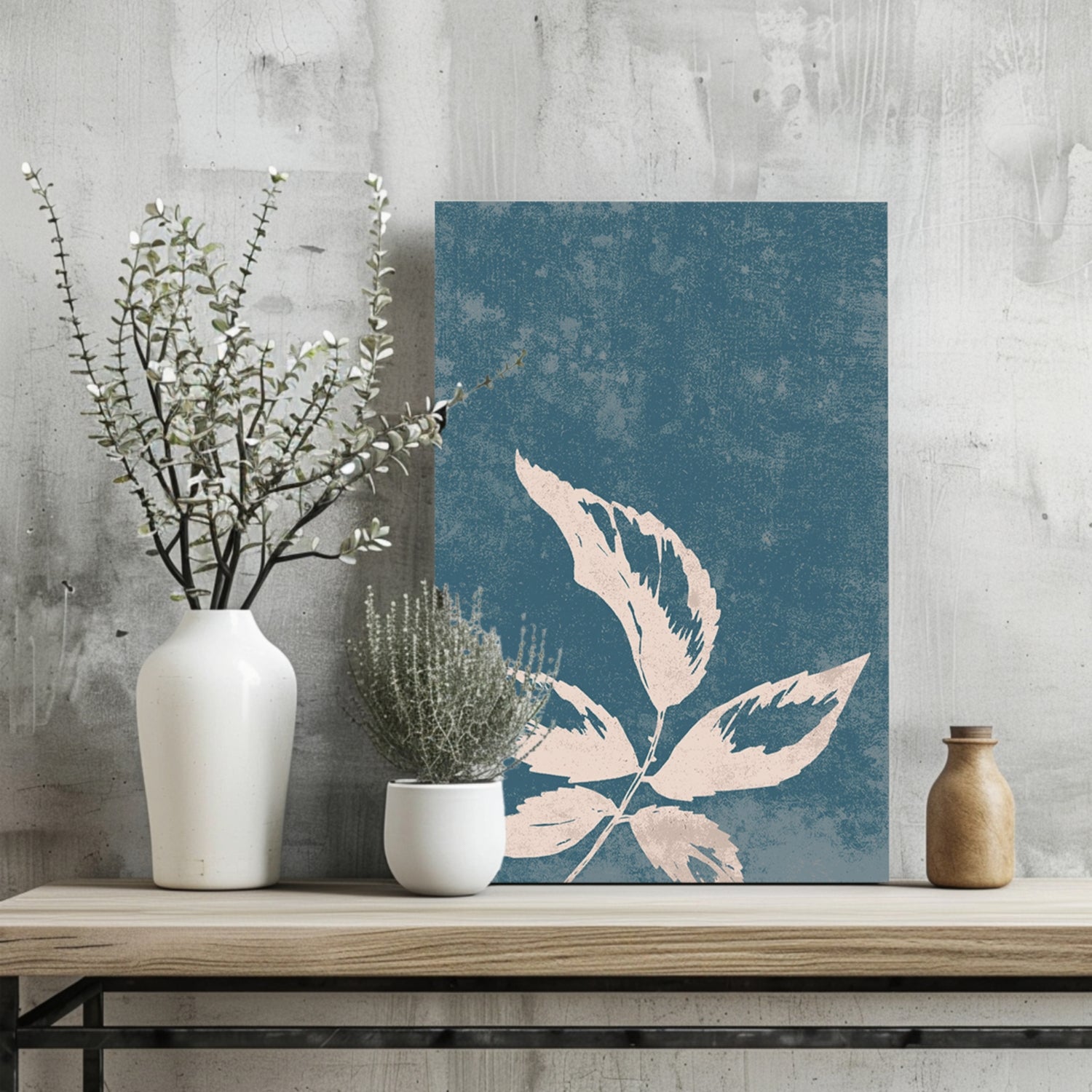 Leaves Aluminum Print.