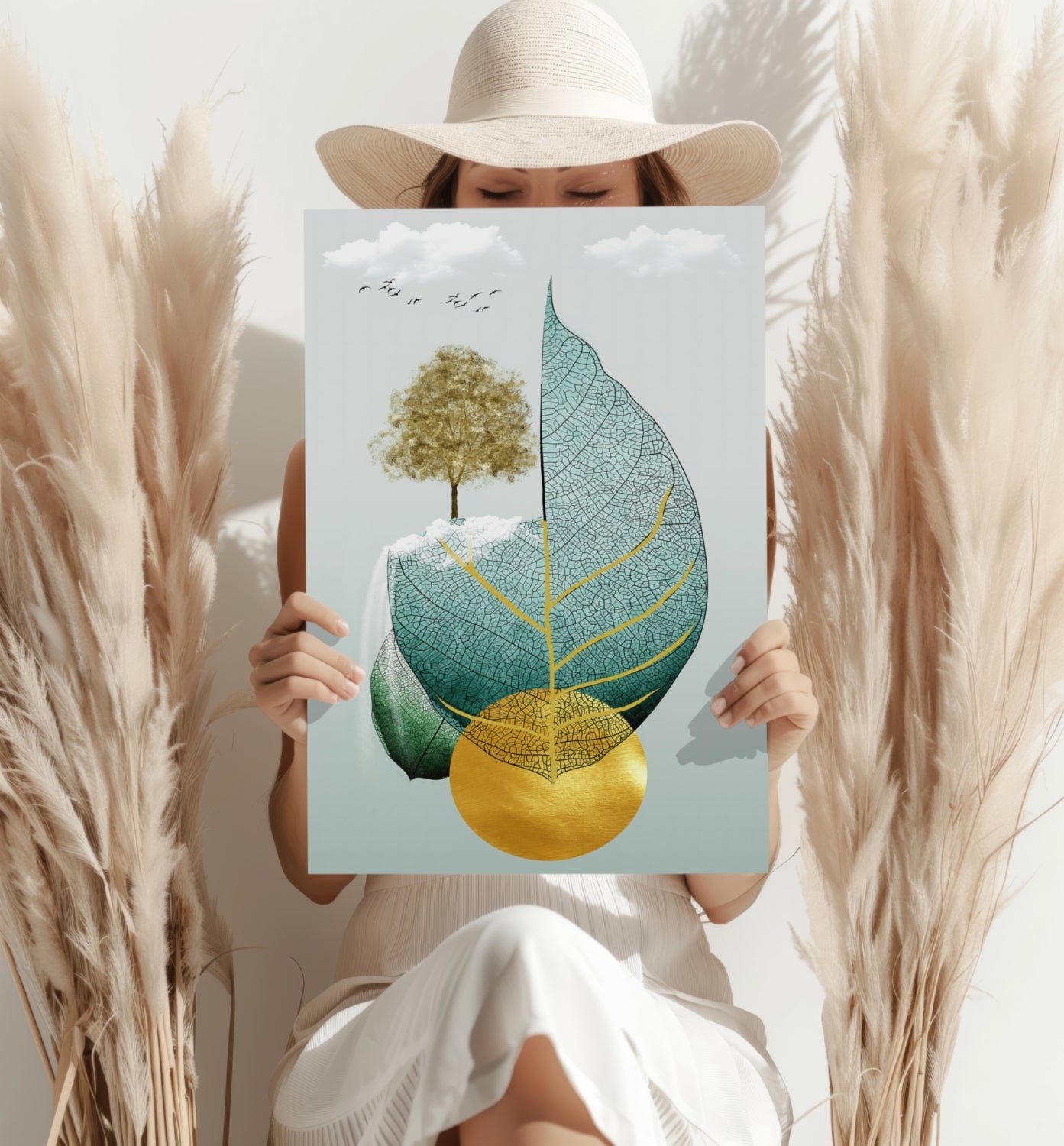 From Seed to Tree Aluminum Print.