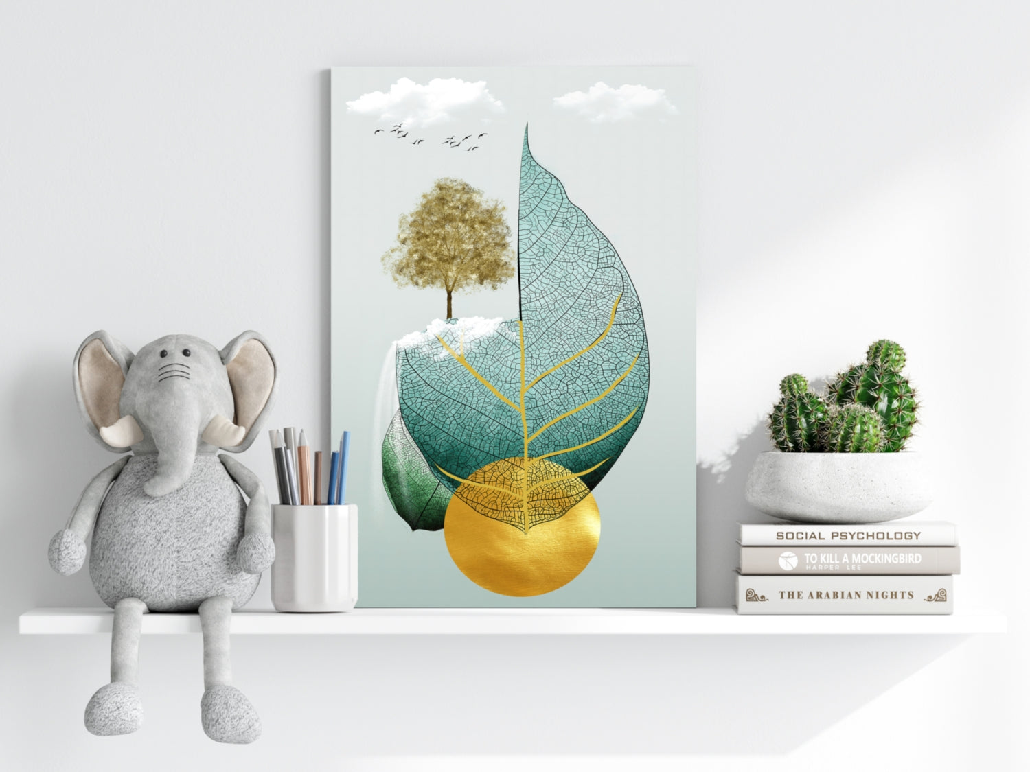 From Seed to Tree Aluminum Print.