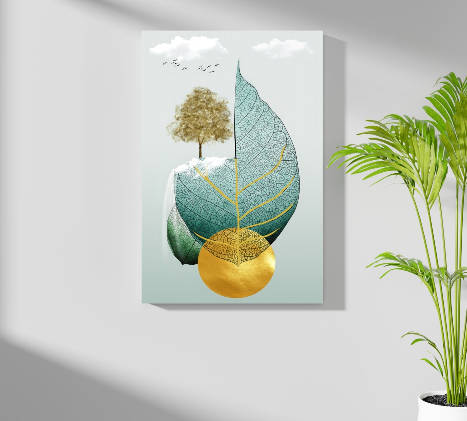 From Seed to Tree Aluminum Print.