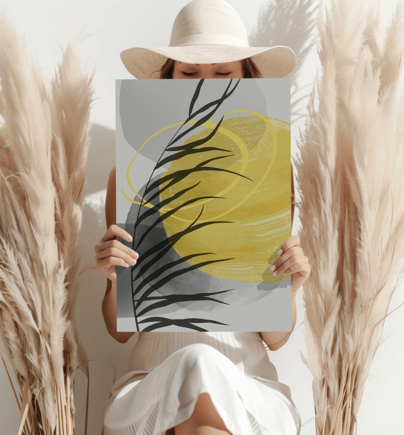 Line Art V8 Aluminum Print.