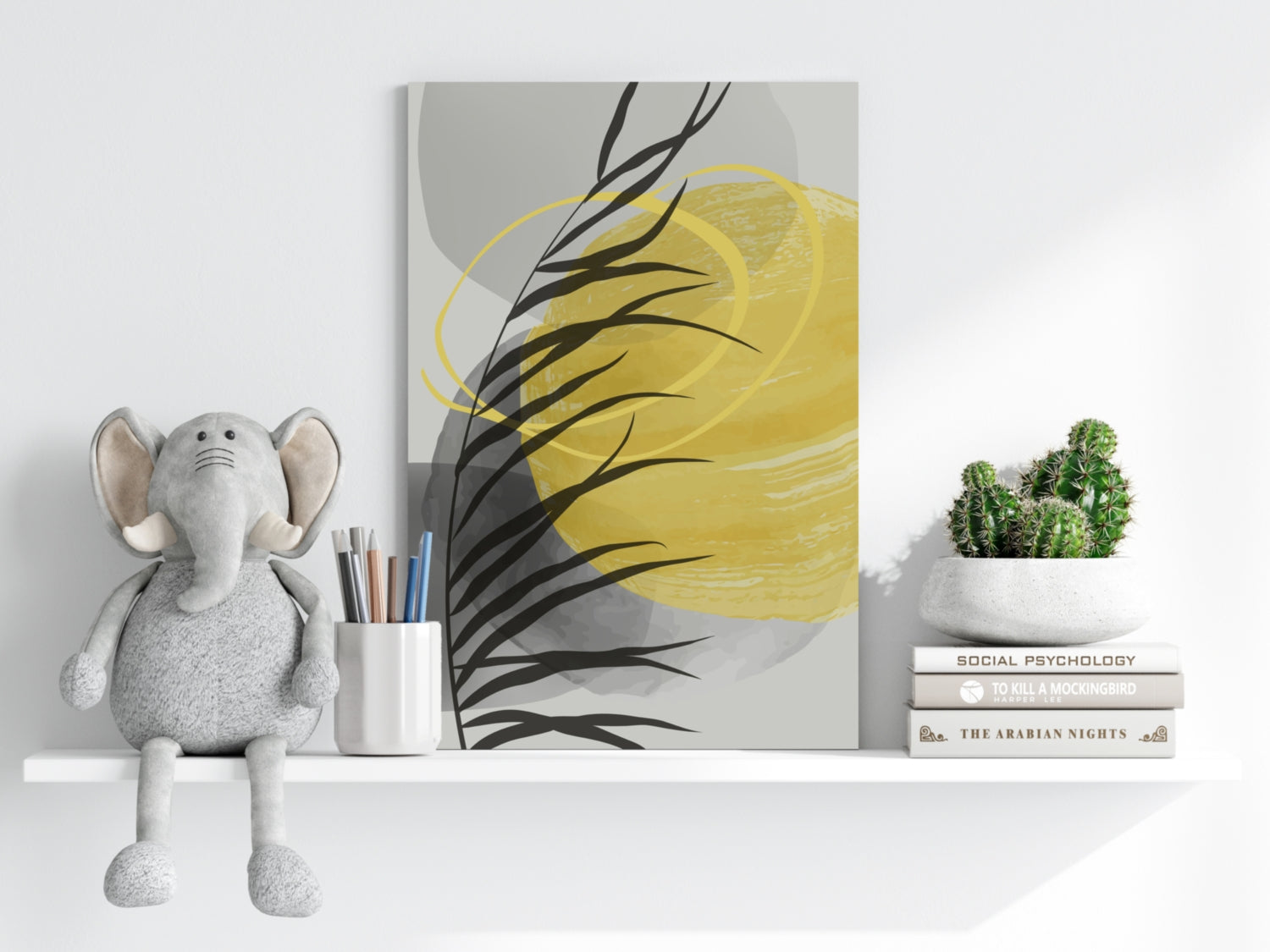 Line Art V8 Aluminum Print.