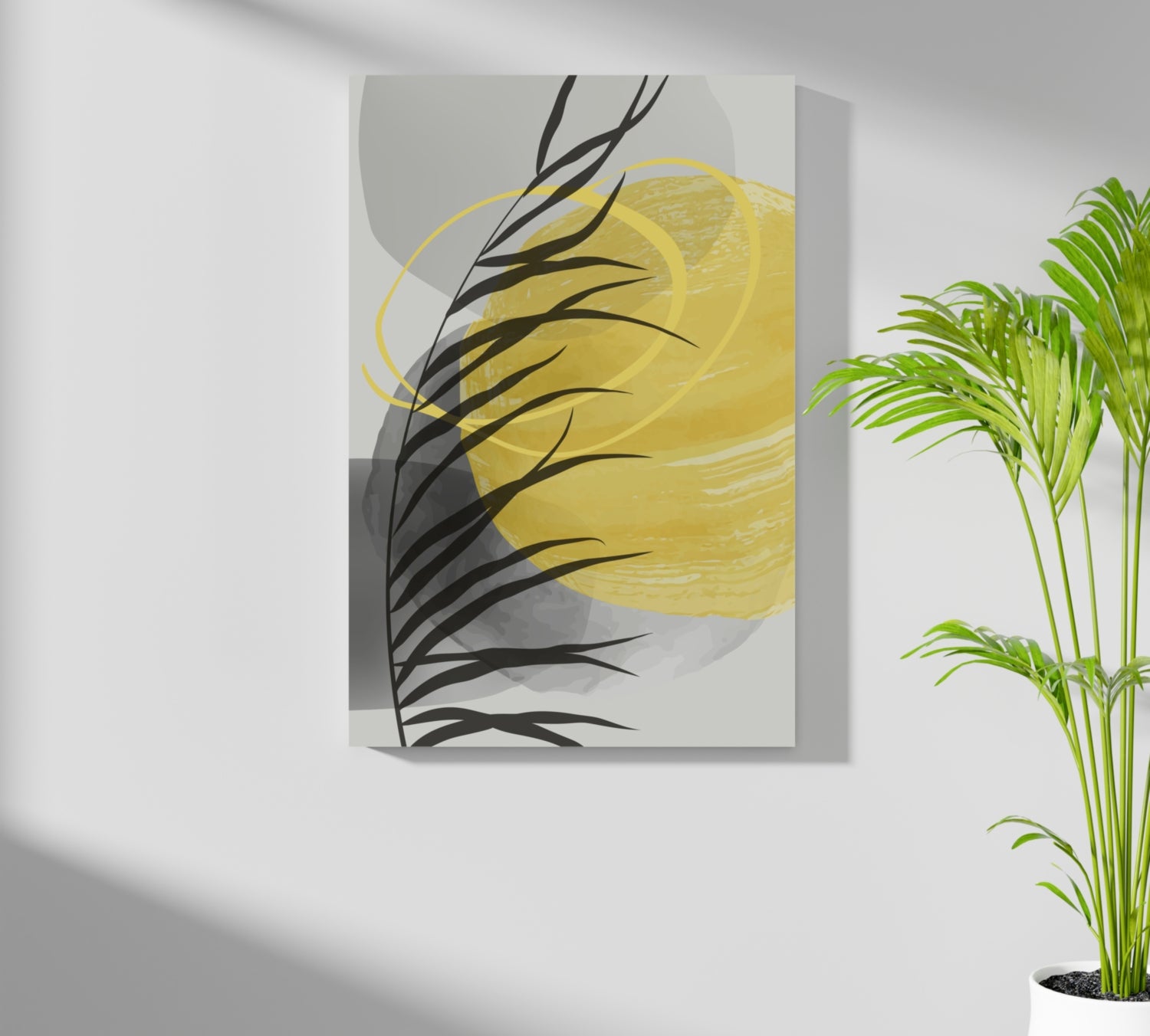 Line Art V8 Aluminum Print.