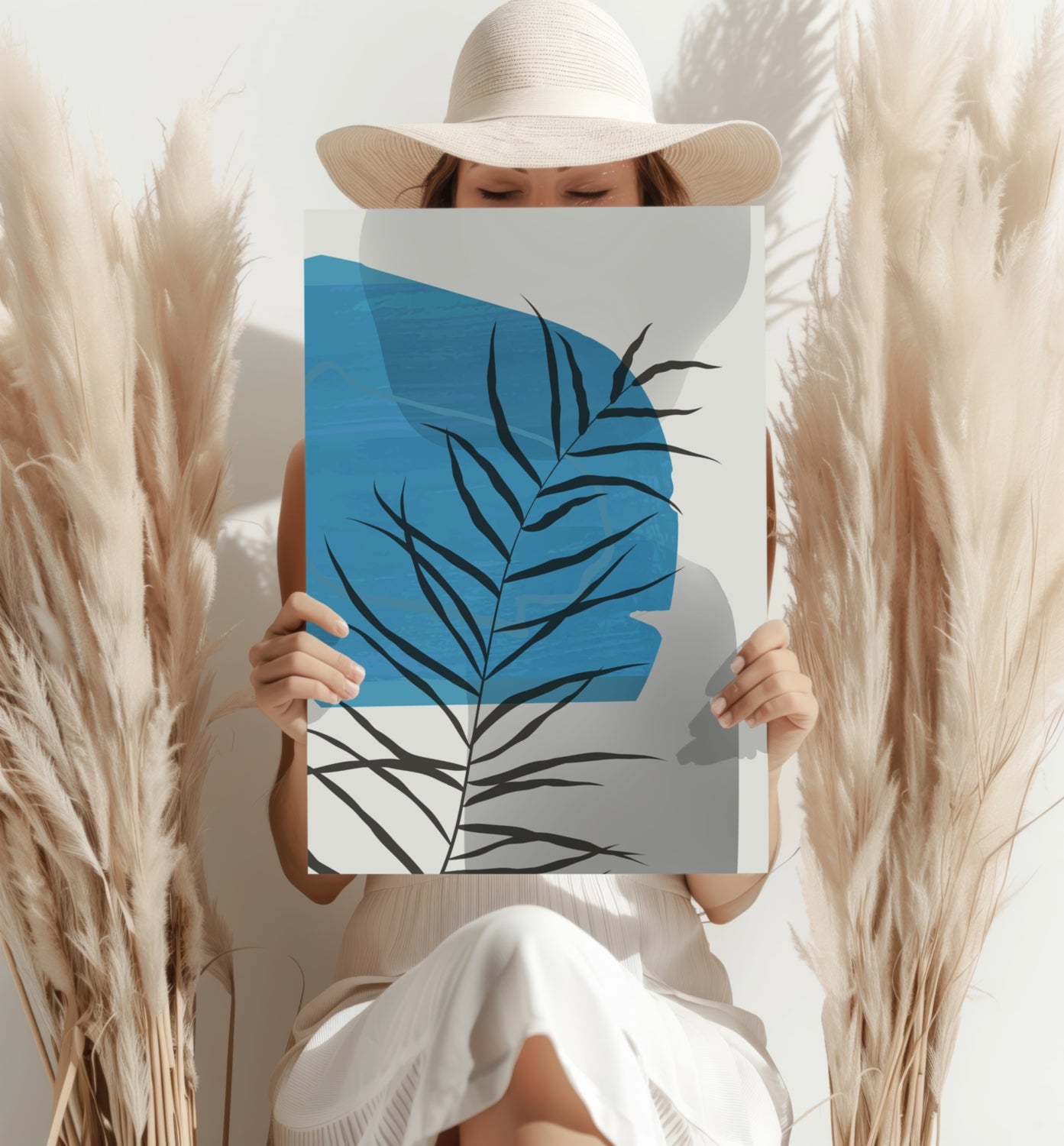 Line Art V9 Aluminum Print.