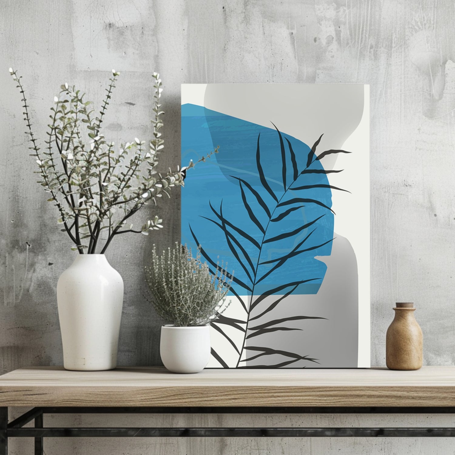 Line Art V9 Aluminum Print.