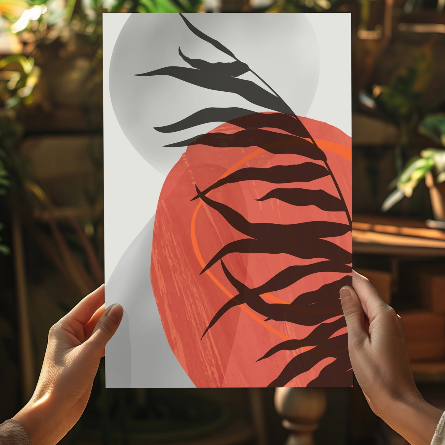 Line Art V10 Aluminum Print.