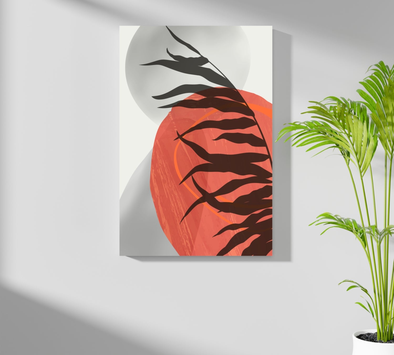 Line Art V10 Aluminum Print.