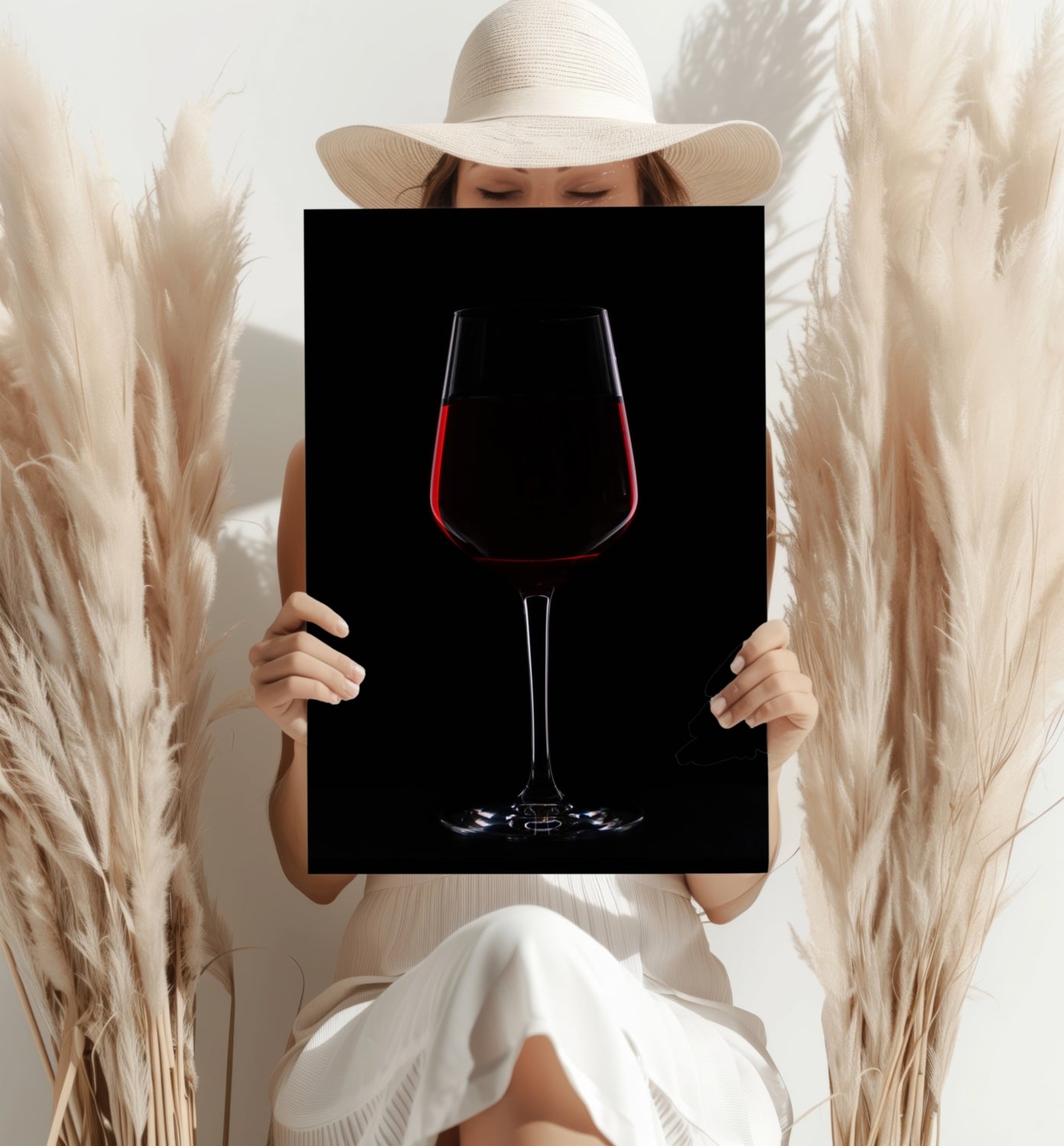 Red Wine Aluminum Print.