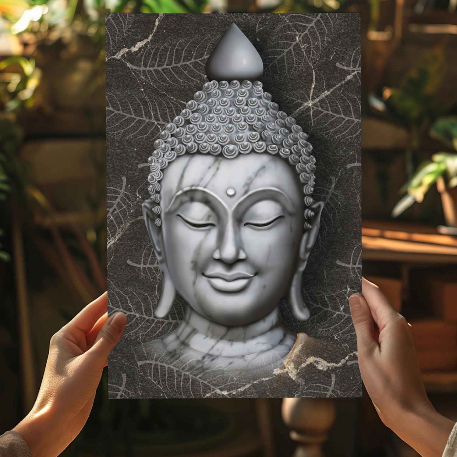 Buddha Aluminum Print.