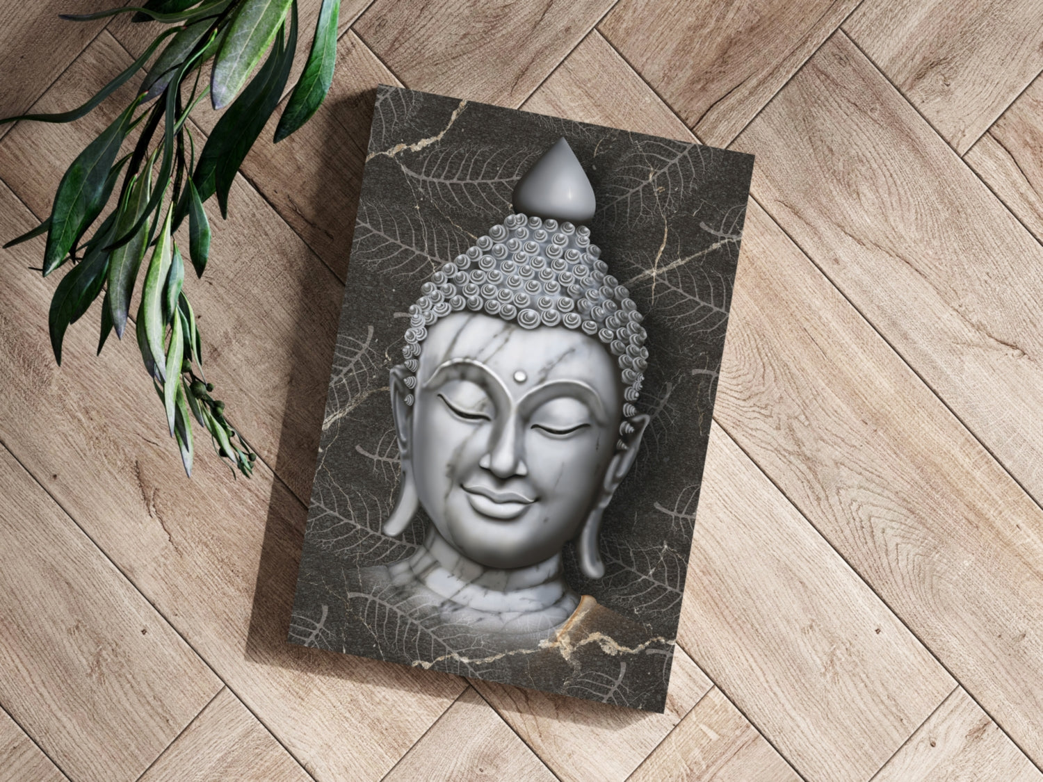 Buddha Aluminum Print.