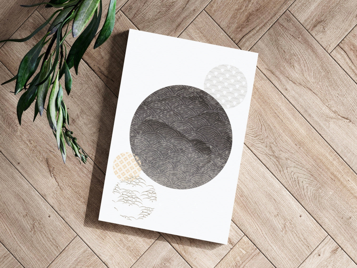 Abstract Art Dots V2 Aluminum Print.