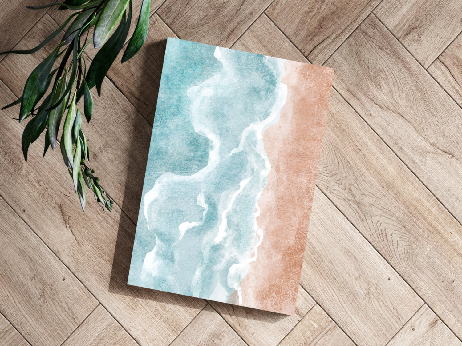 Seashore Aluminum Print.