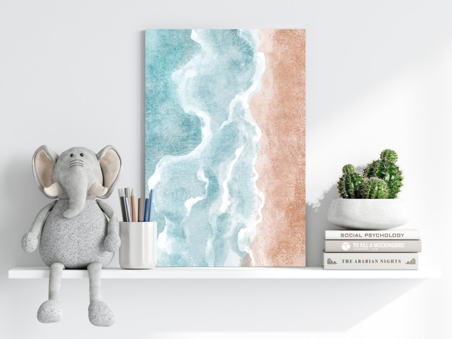 Seashore Aluminum Print.