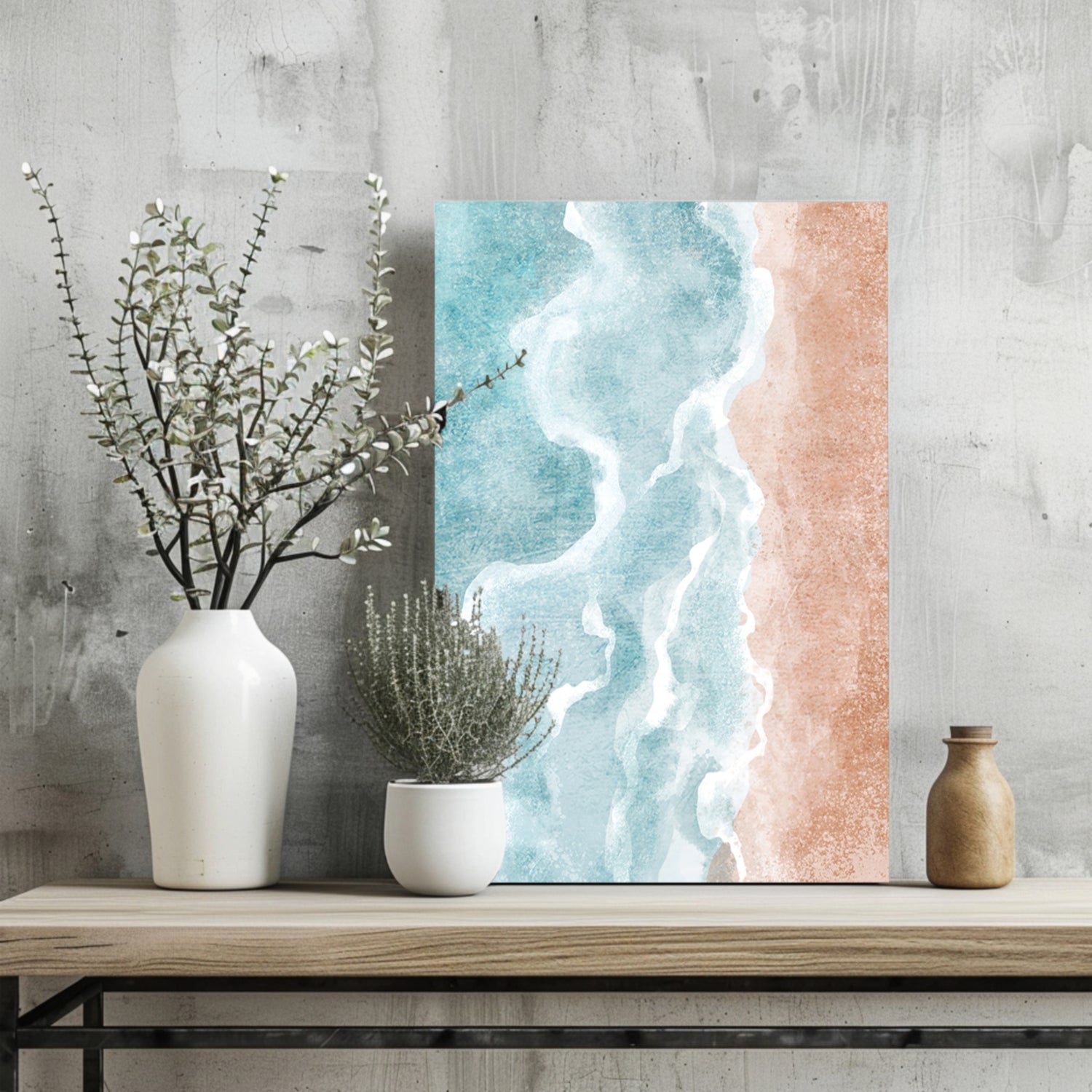 Seashore Aluminum Print.