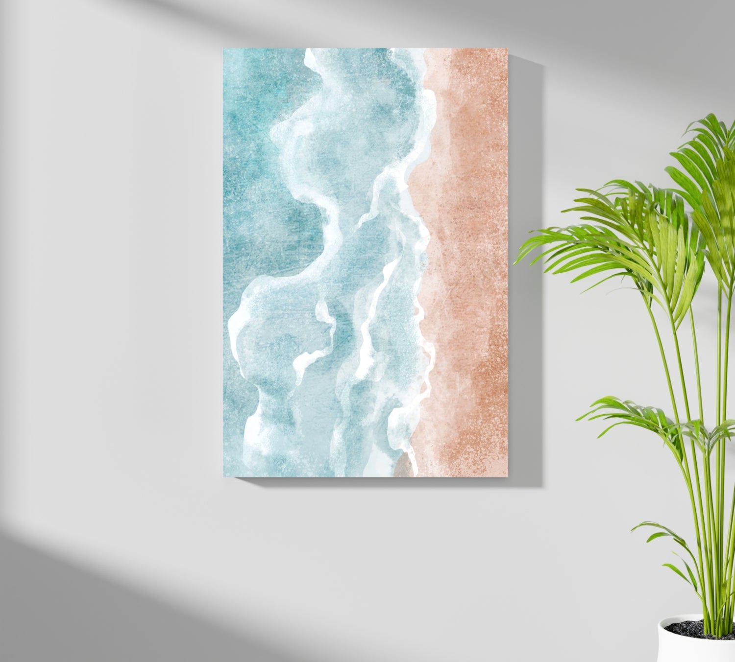 Seashore Aluminum Print.