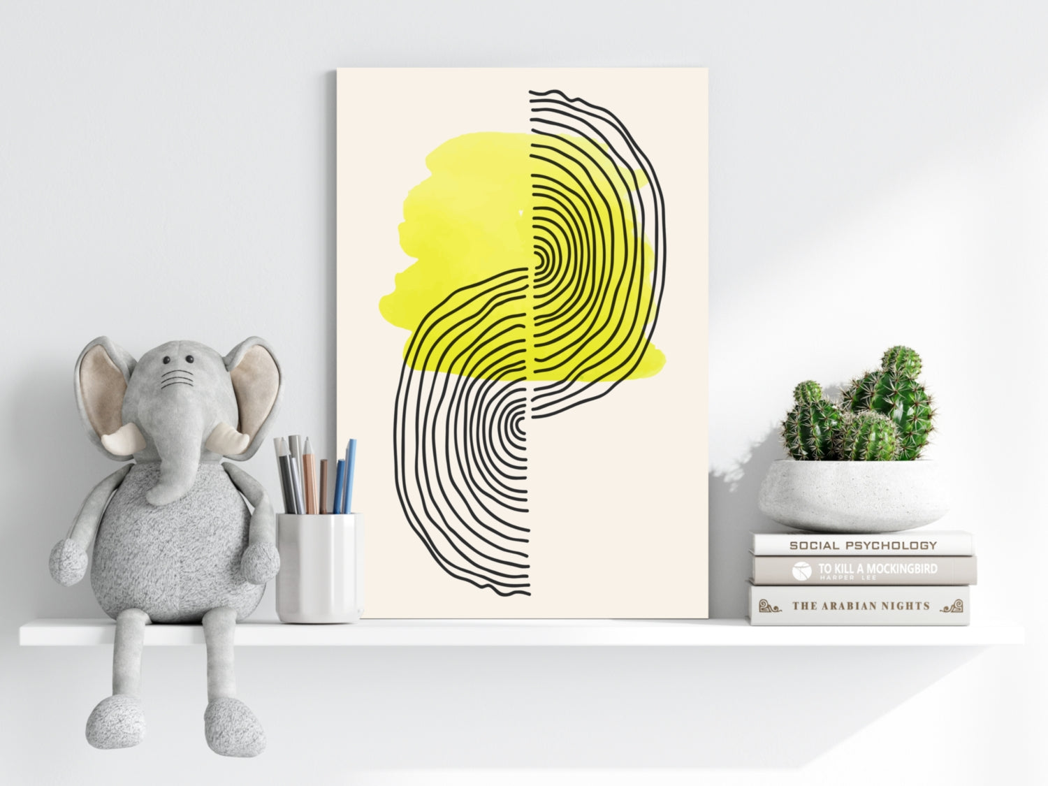 Abstract Gravity V2 Aluminum Print.