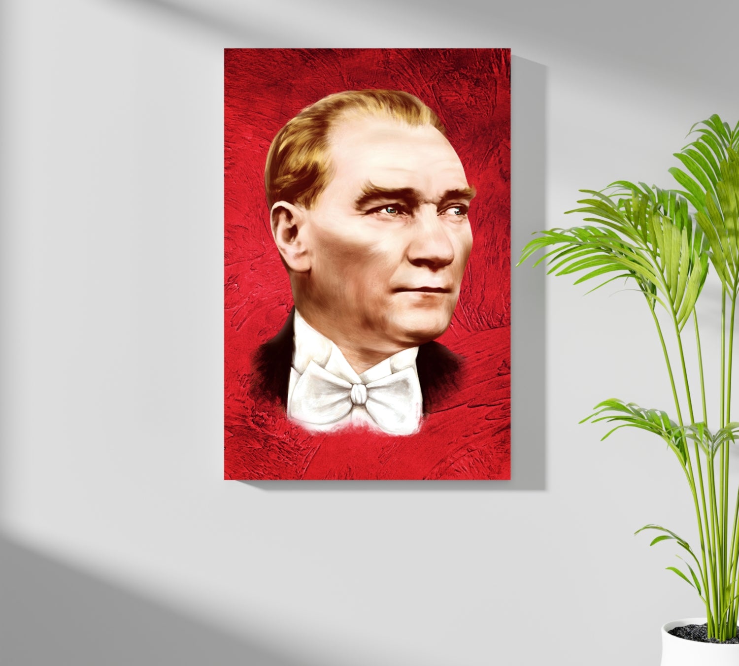 Ataturk Aluminum Print.
