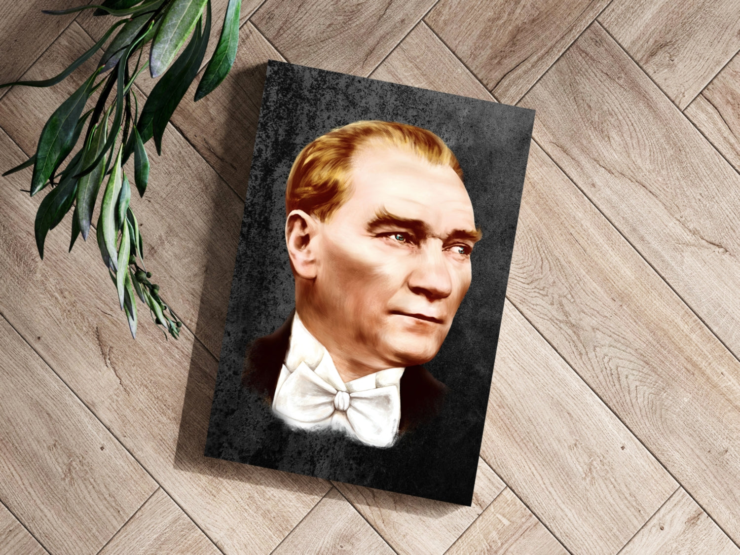 Ataturk Aluminum Print.