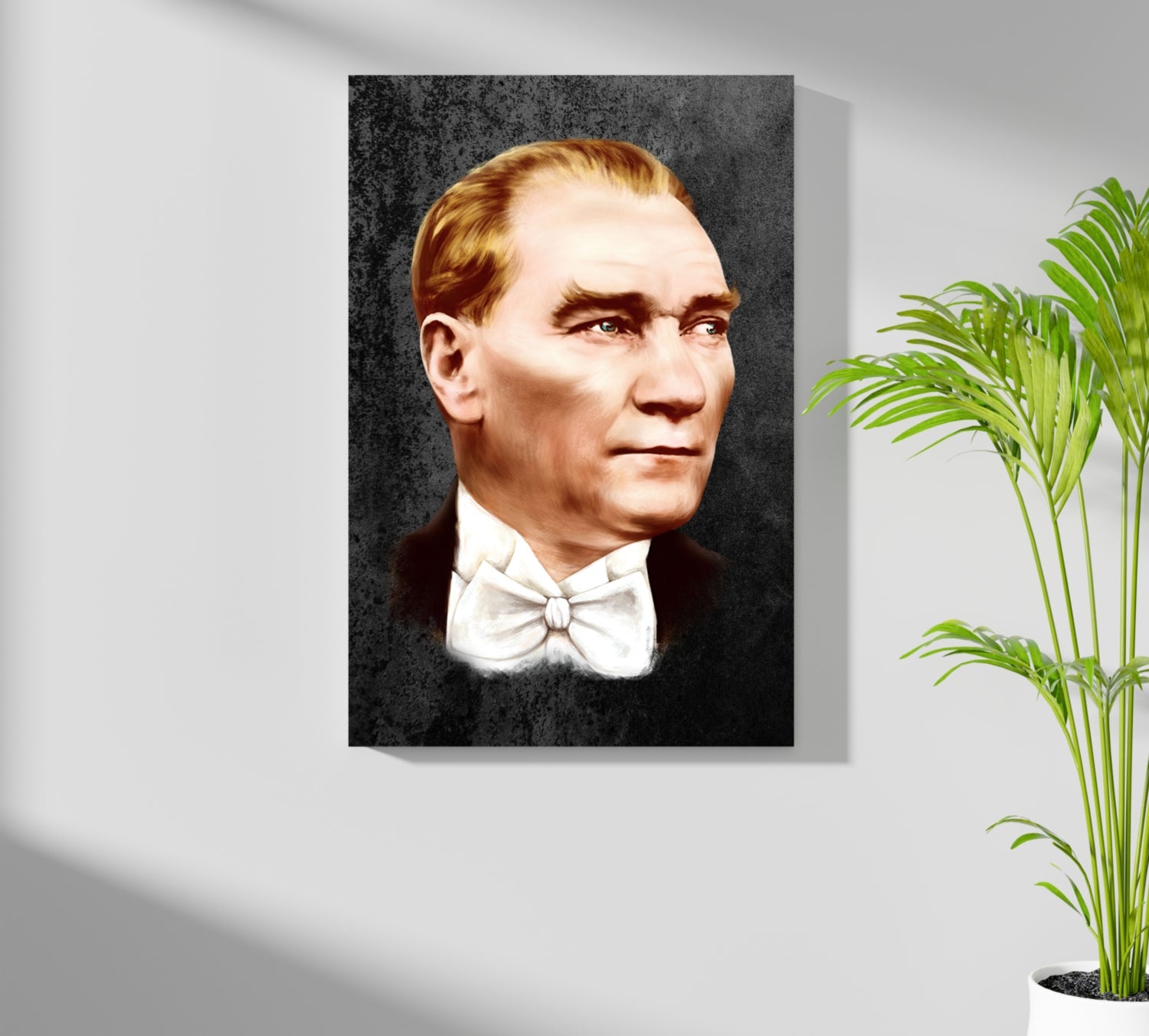 Ataturk Aluminum Print.