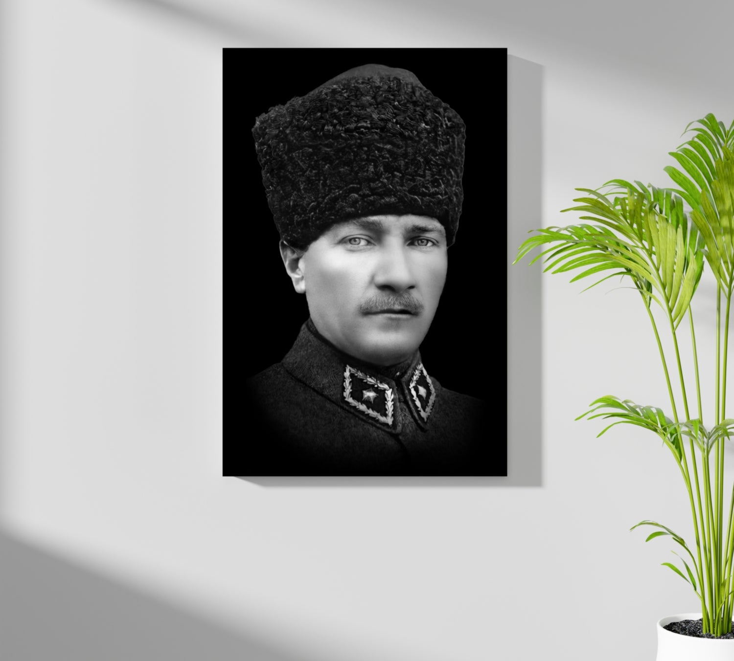 Ataturk Aluminum Print.