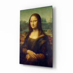 Renaissance-portrait panel bringing classical drama to a contemporary living space