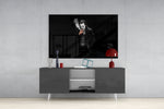 Joker Glass Wall Art.