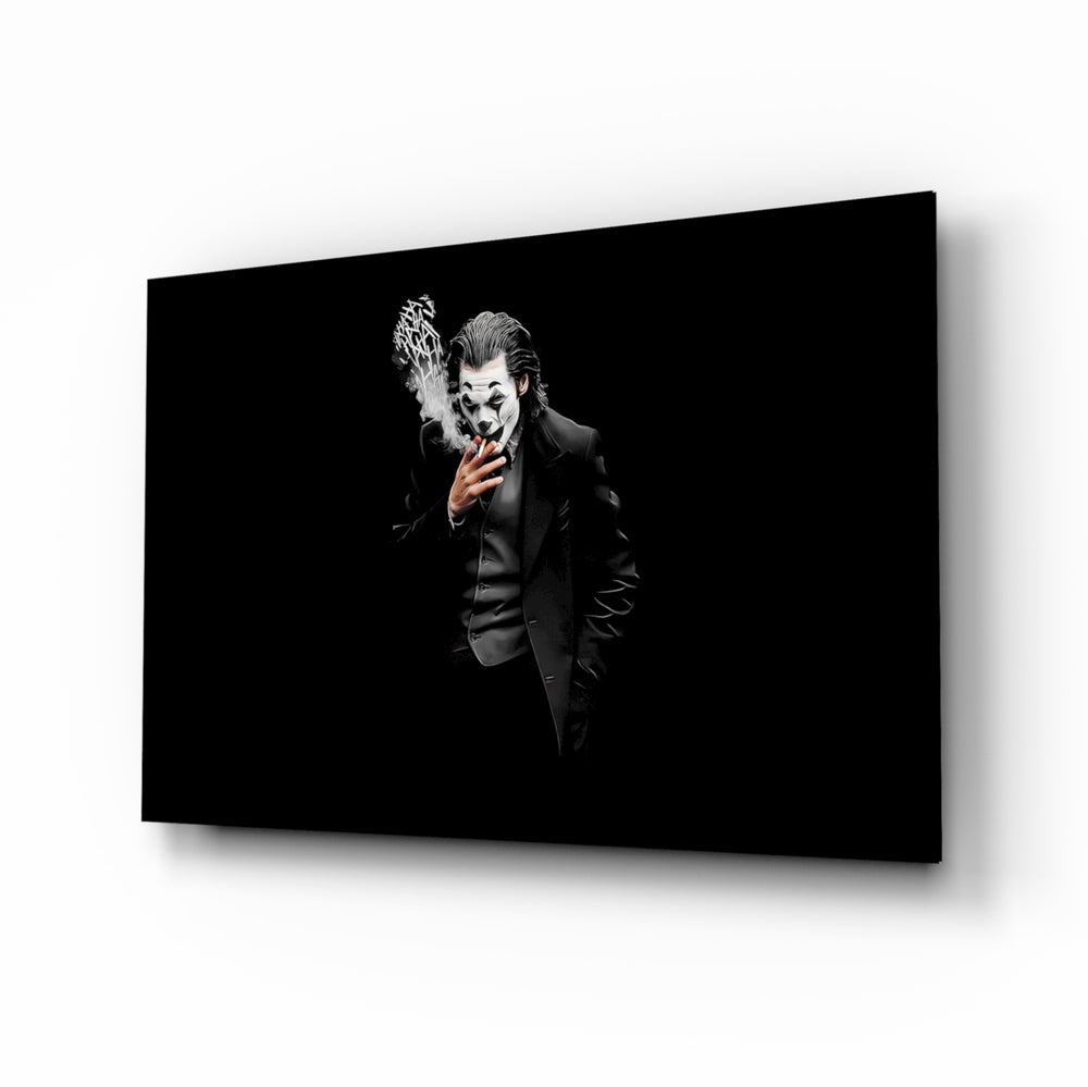 Noir-cinema panel bringing moody drama to a contemporary living space