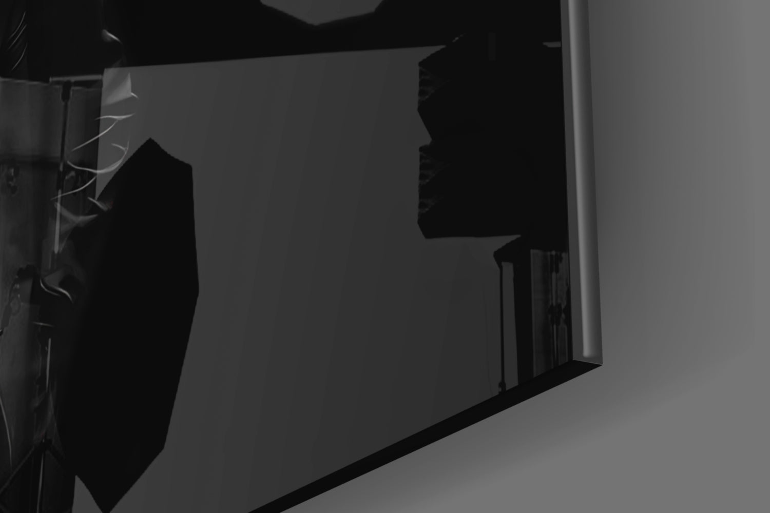 Joker Glass Wall Art.