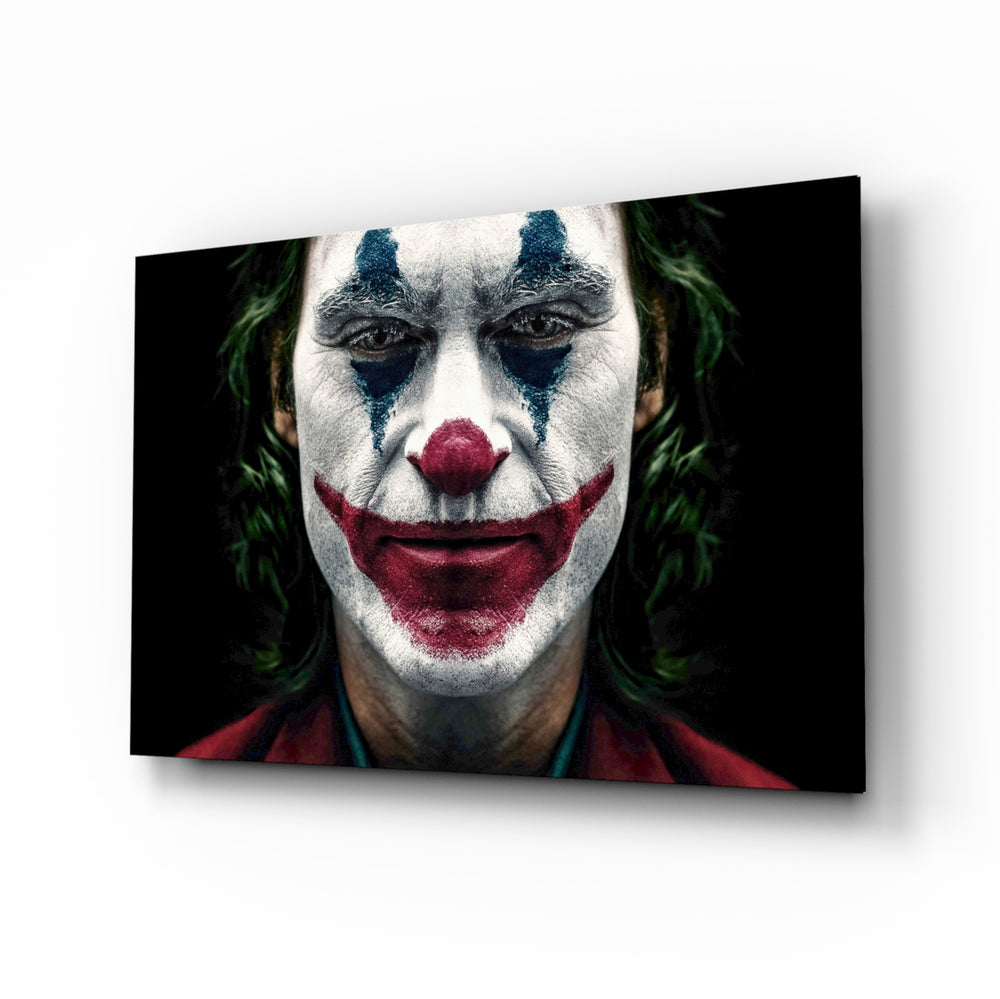 Character-portrait panel bringing cinematic drama to a contemporary living space