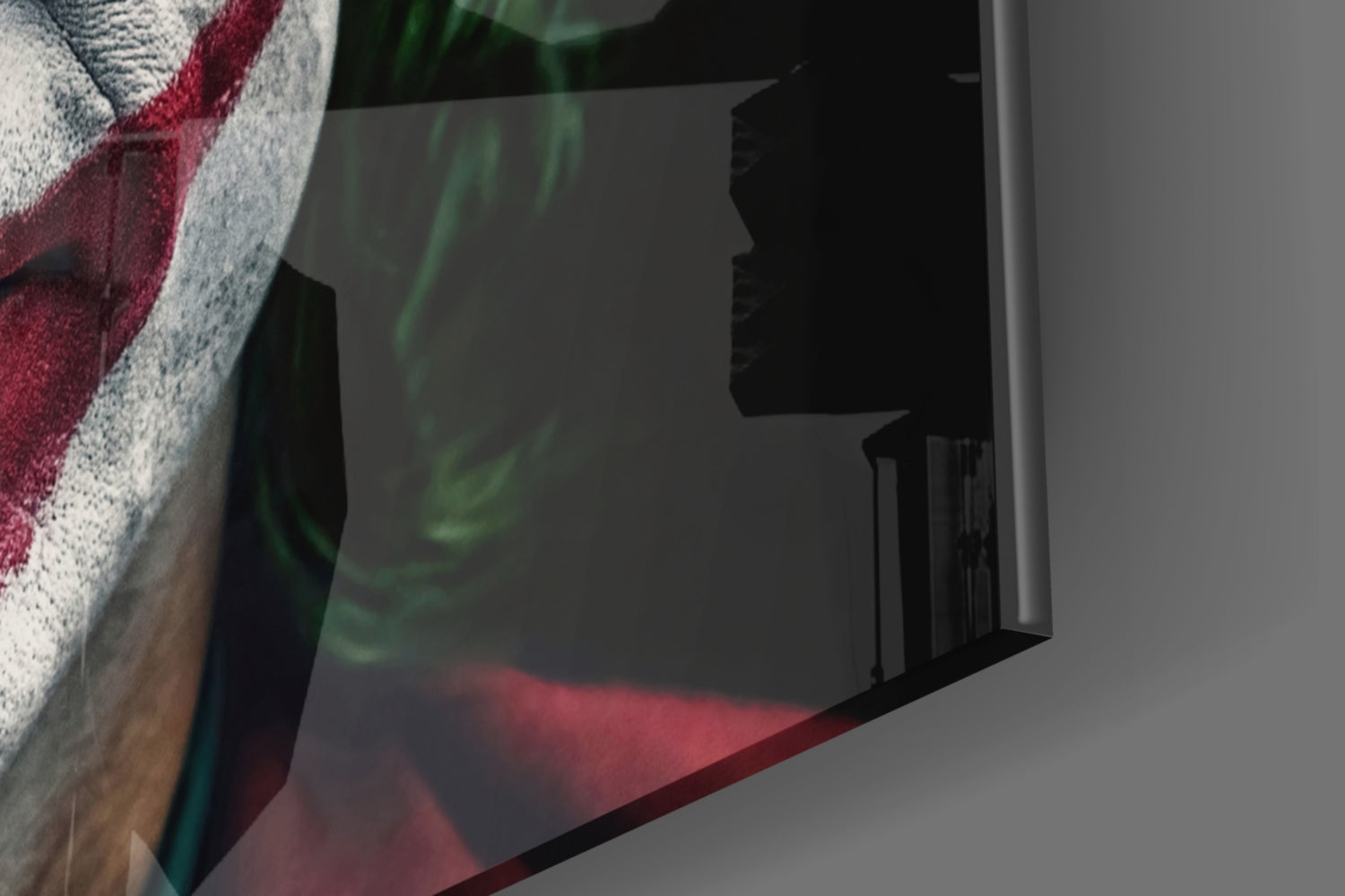Joker Glass Wall Art.