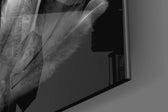 Feather panel catching low light to reveal its tactile down