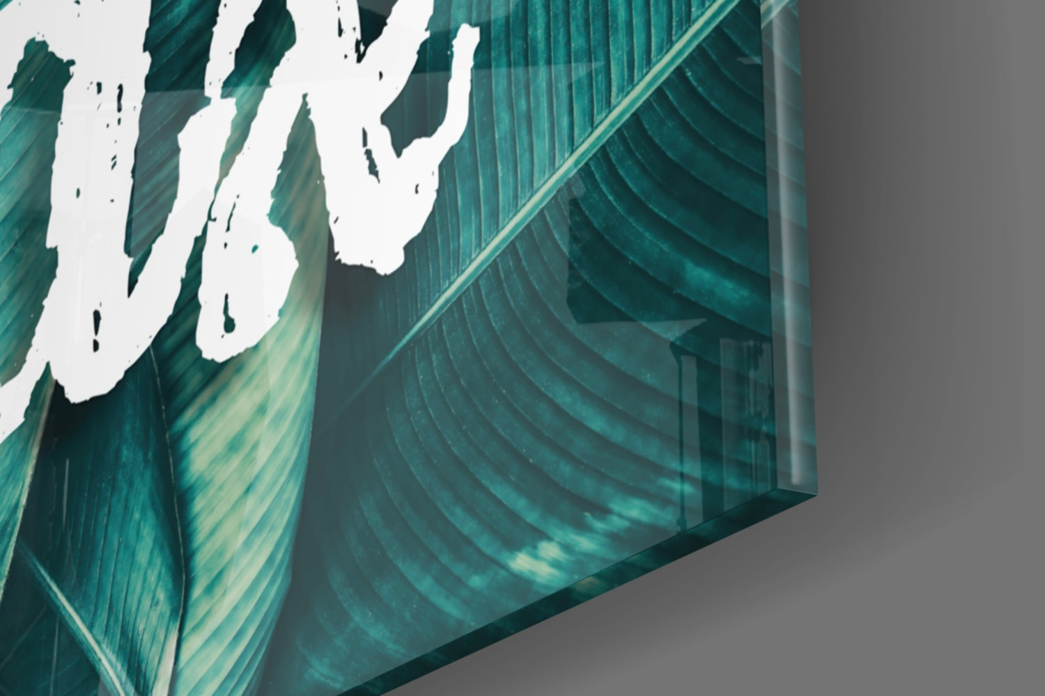 Relax Glass Wall Art.