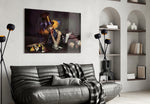 Hatter panel adding editorial mood to a games room