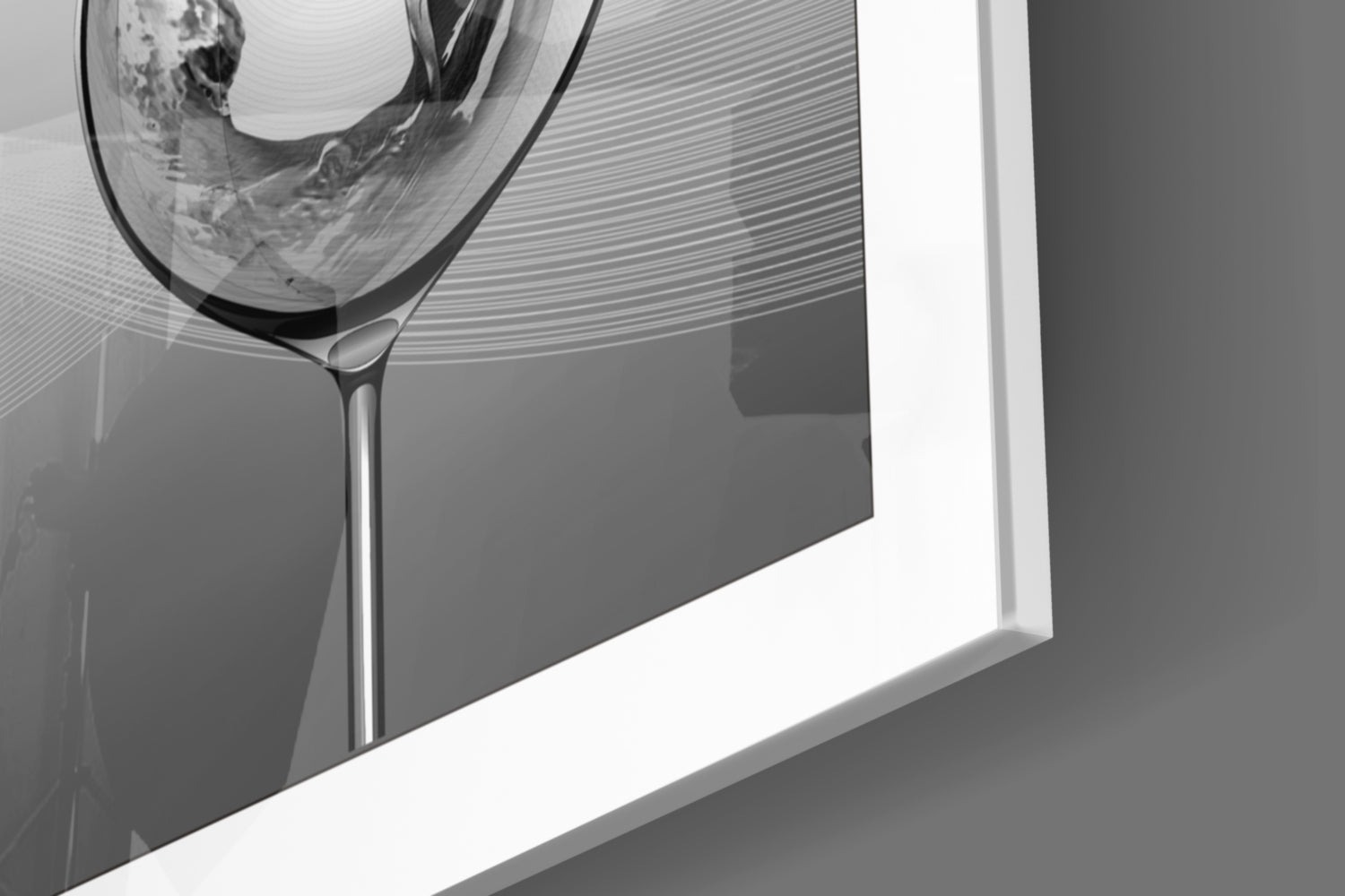 Goblet Glass Wall Art.