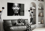 Butterfly Lips panel adding luxe mood to a dressing area