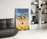 Balloons glass print enhancing a nursery with editorial spirit