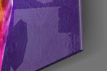 Giraffe panel catching gallery light to reveal its tactile ridge