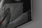 Joker Sketch panel catching low light to reveal its tactile pencil